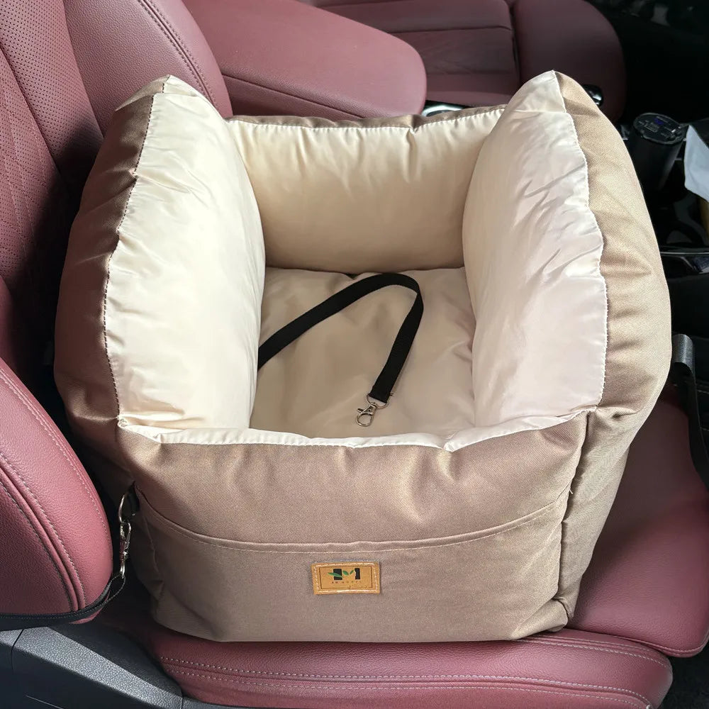 Canova SafeNest™ Dog Car Seat with Safety Belt for Small Dogs