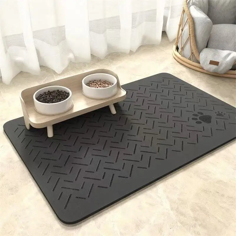 Canova CleanZone™ Absorbent Pet Feeding Mat (Waterproof Base)
