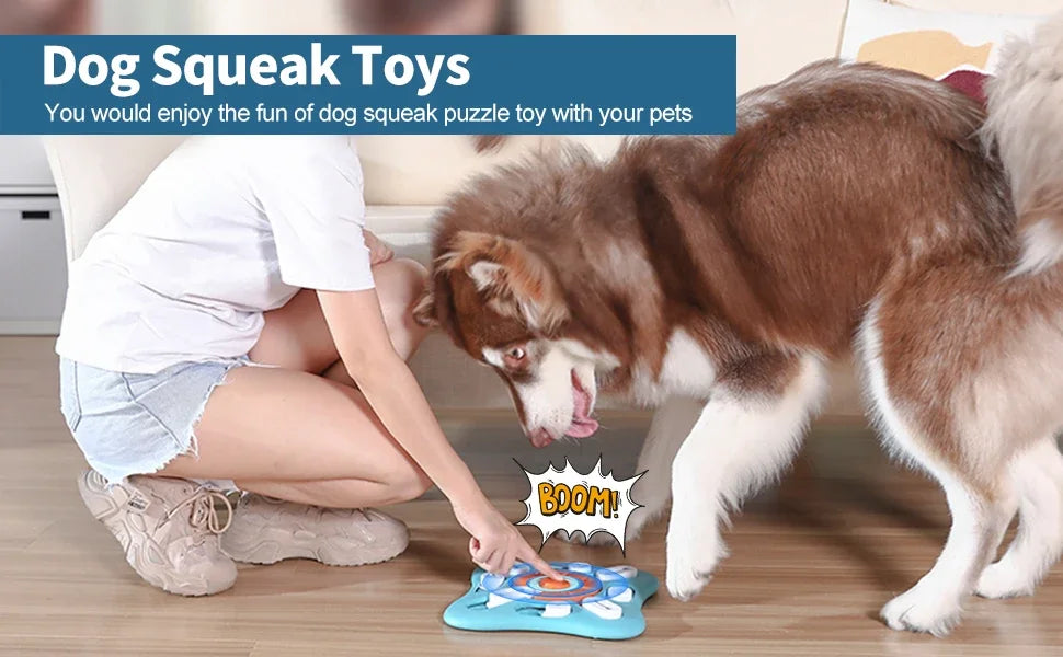Canova MindQuest™ Interactive Dog IQ Puzzle & Slow Feeder
