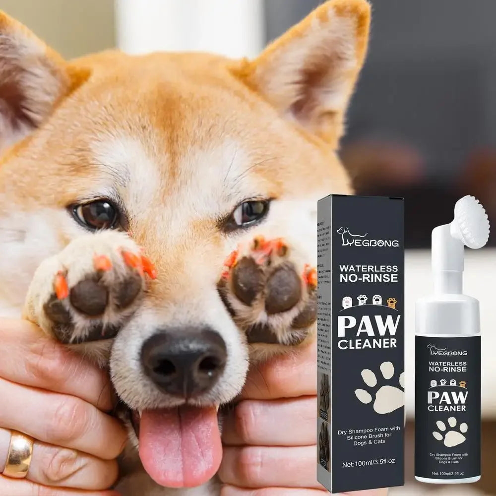 Canova CleanPaw Foam™ Waterless Paw Cleaning Solution with Brush