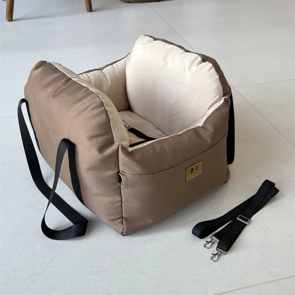 Canova SafeNest™ Dog Car Seat with Safety Belt for Small Dogs