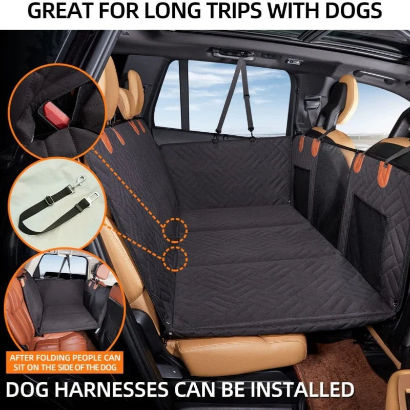 Canova TravelGuard™ Hard Base Dog Car Hammock & Seat Extender