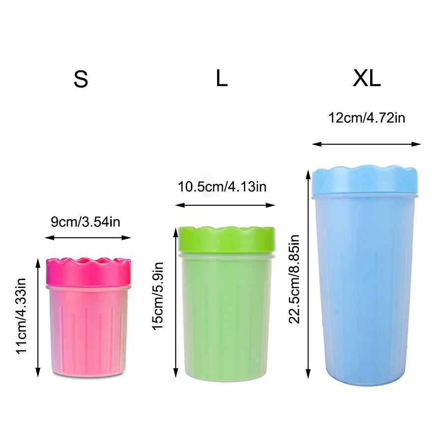 Canova CleanPaw™ Portable Pet Paw Cleaner Cup