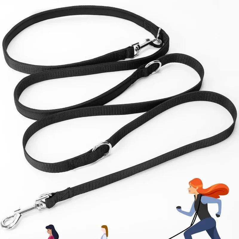 Canova FreeWalk™ Crossbody Dog Leash (Multi-Use Reflective Design)
