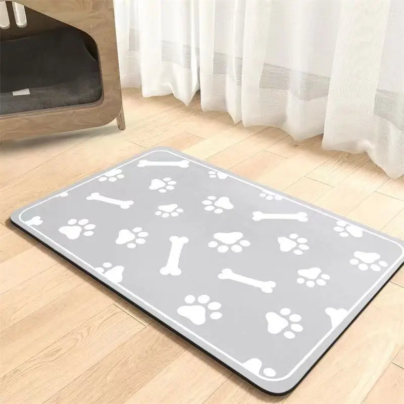 Canova CleanZone™ Absorbent Pet Feeding Mat (Waterproof Base)