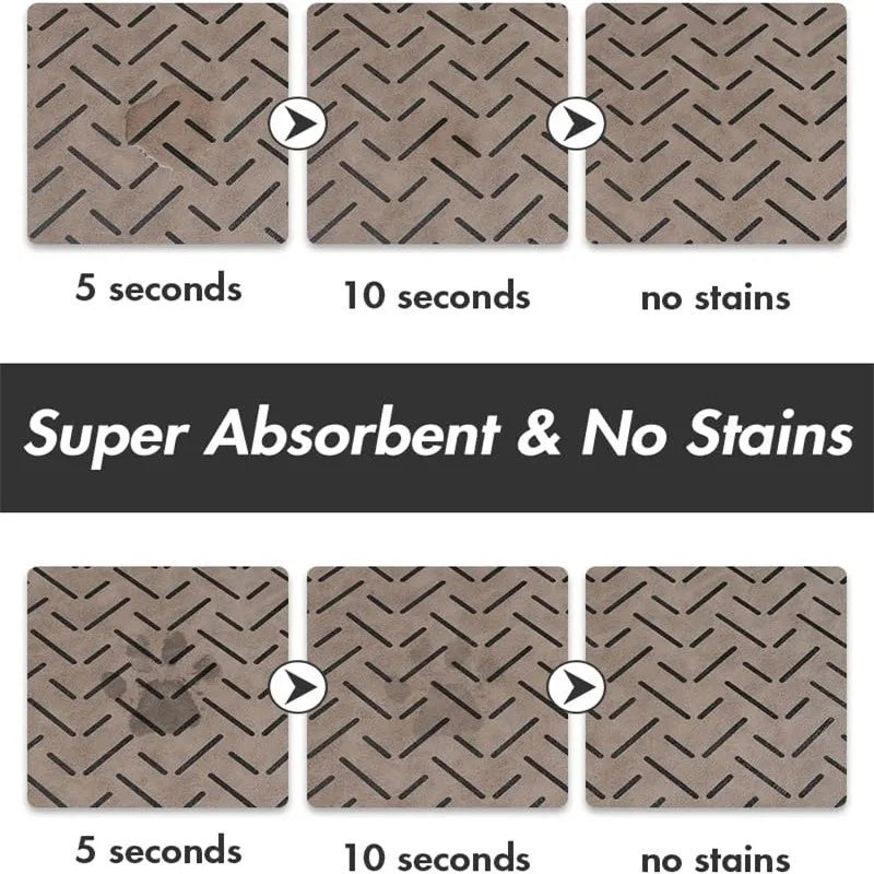 Canova CleanZone™ Absorbent Pet Feeding Mat (Waterproof Base)