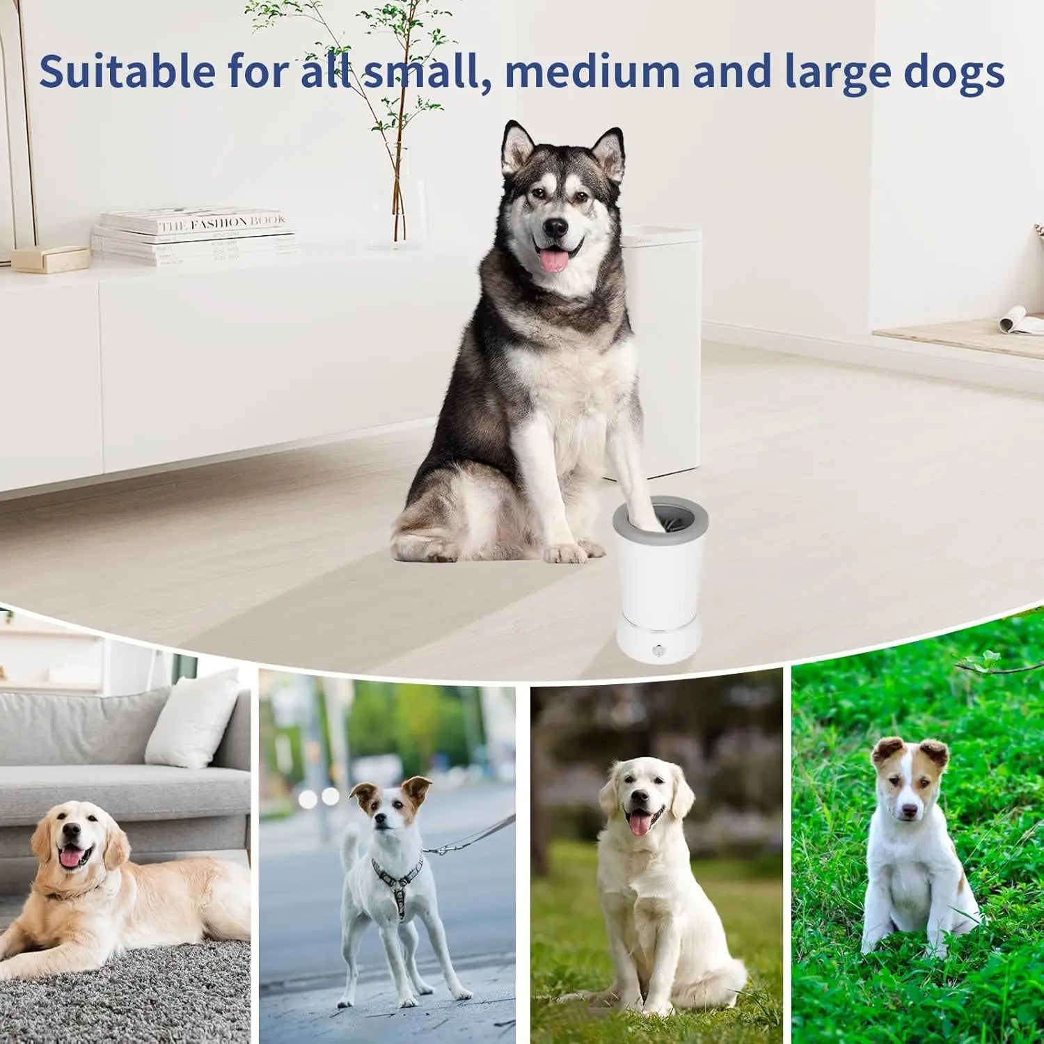 Canova CleanPaw Pro™ Automatic Pet Paw Cleaner (USB Rechargeable)