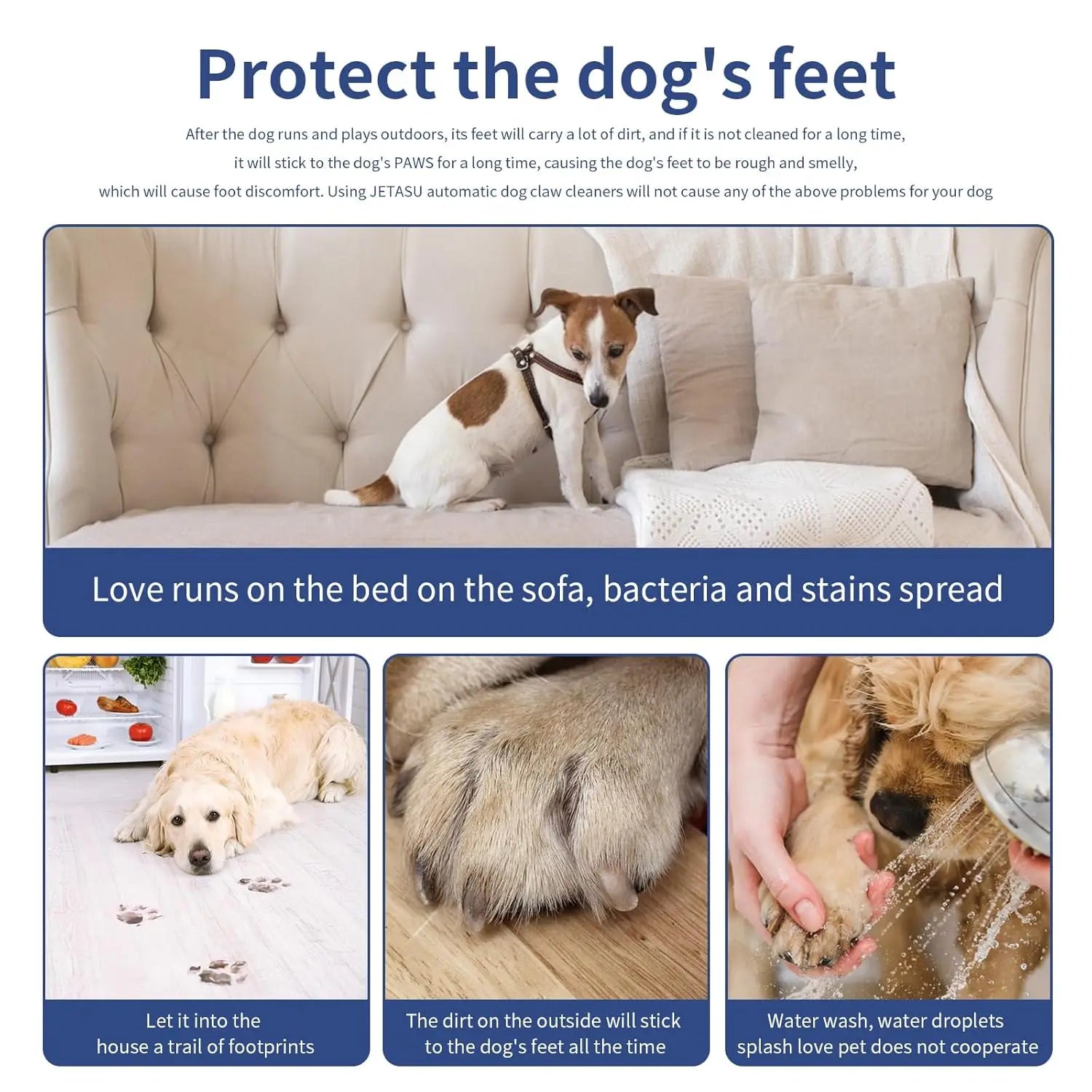 Canova CleanPaw Pro™ Automatic Pet Paw Cleaner (USB Rechargeable)