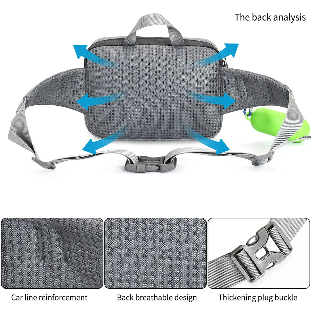 Canova ActiveWalk Pro™ Retractable Hands-Free Dog Leash & Waist Pack