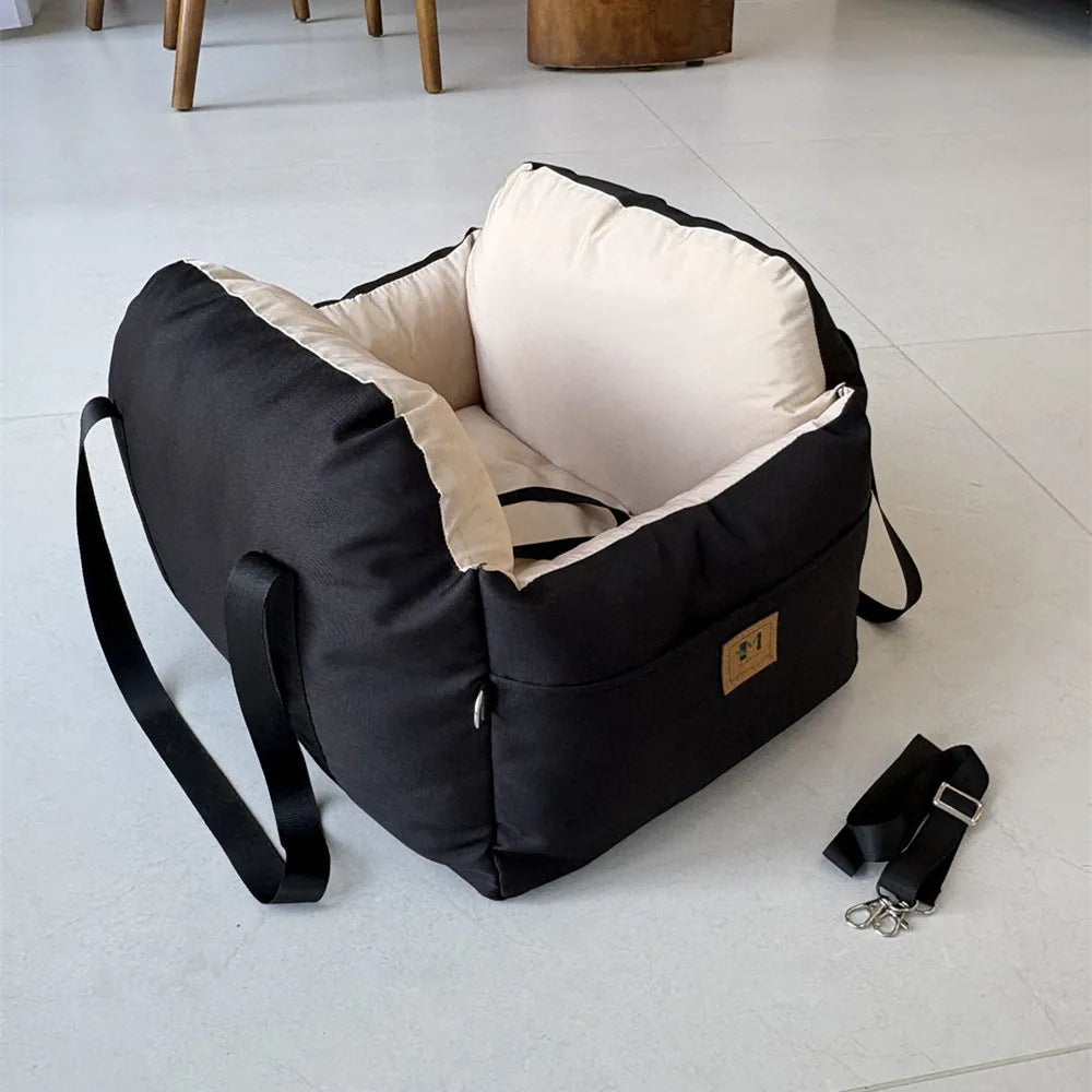 Canova SafeNest™ Dog Car Seat with Safety Belt for Small Dogs