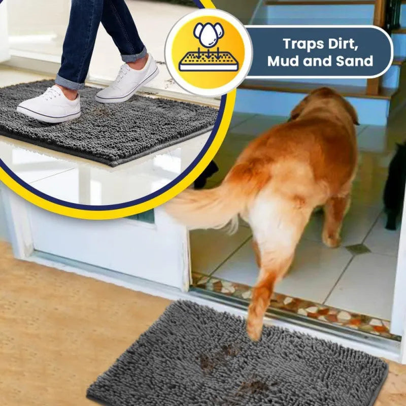 Canova CleanZone Pro™ Microfiber Mud-Absorbent Pet Mat