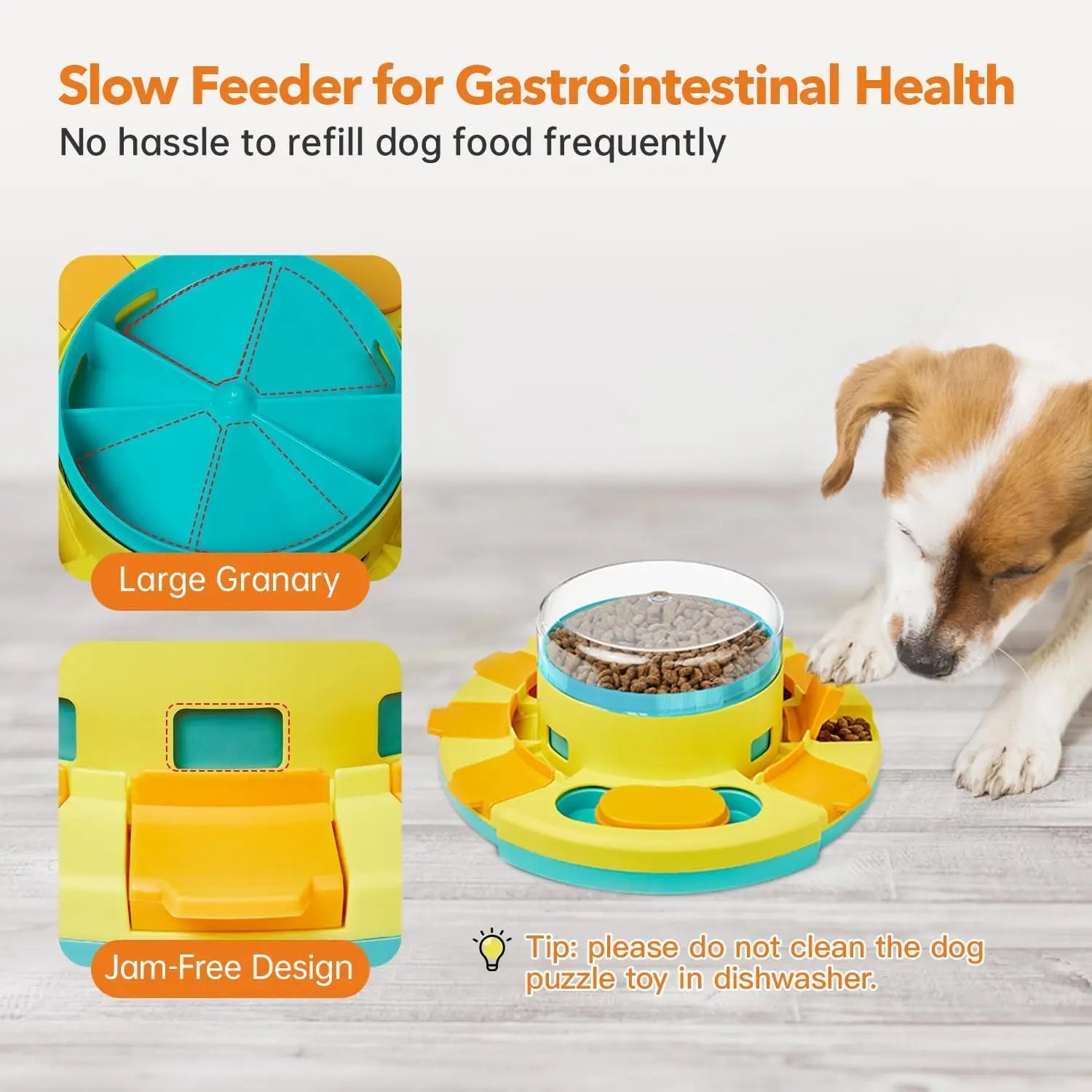 Canova MindPlay™ 2-Level Interactive Dog Puzzle Feeder