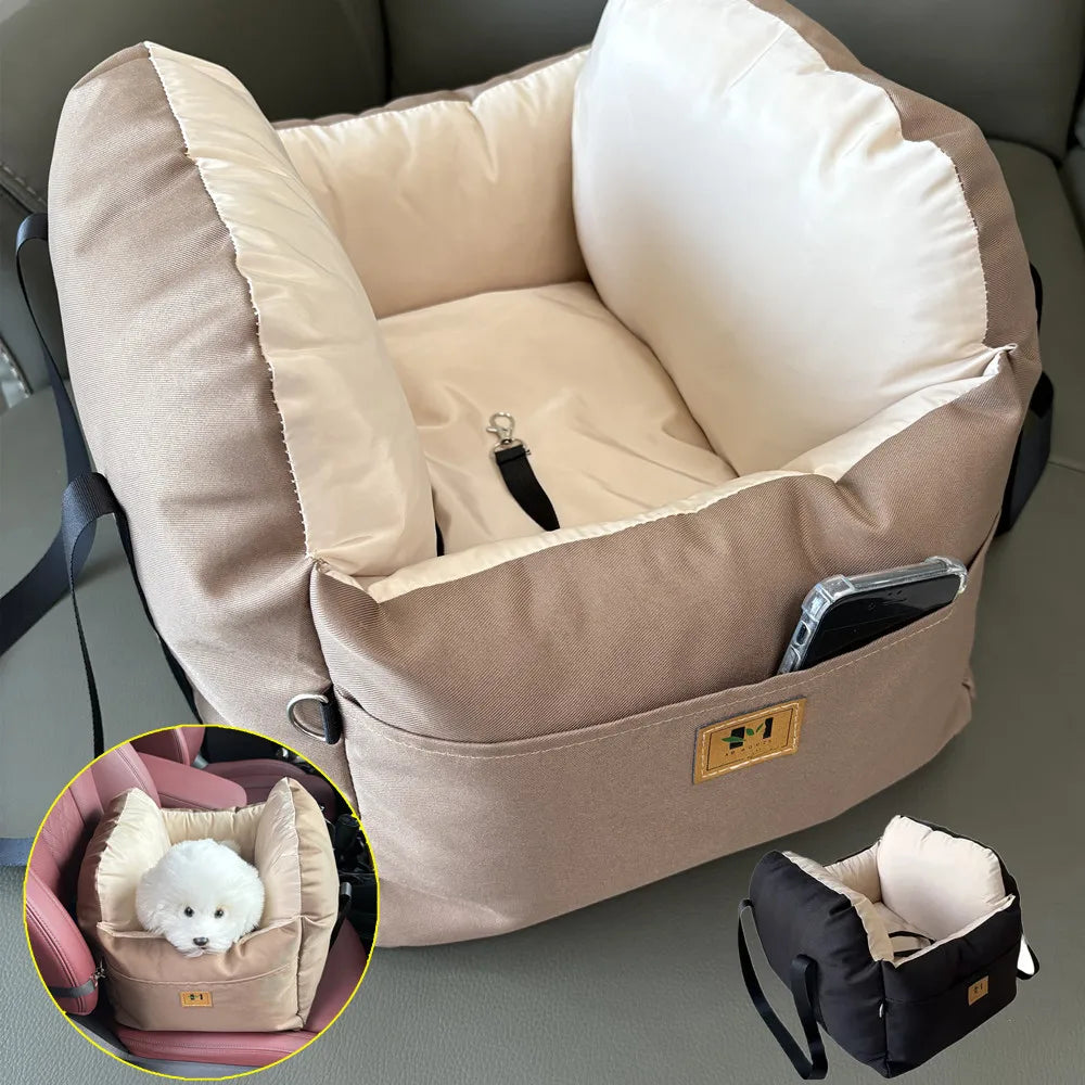 Canova SafeNest™ Dog Car Seat with Safety Belt (Small Dogs)