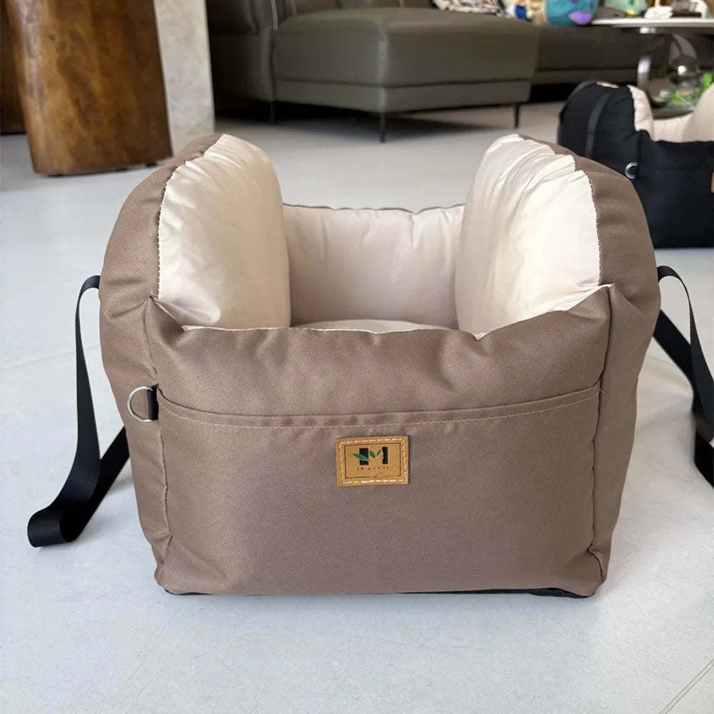 Canova SafeNest™ Dog Car Seat with Safety Belt for Small Dogs