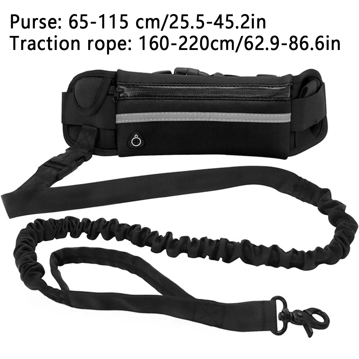 Canova ActiveWalk™ Hands-Free Dog Leash with Utility Waist Bag
