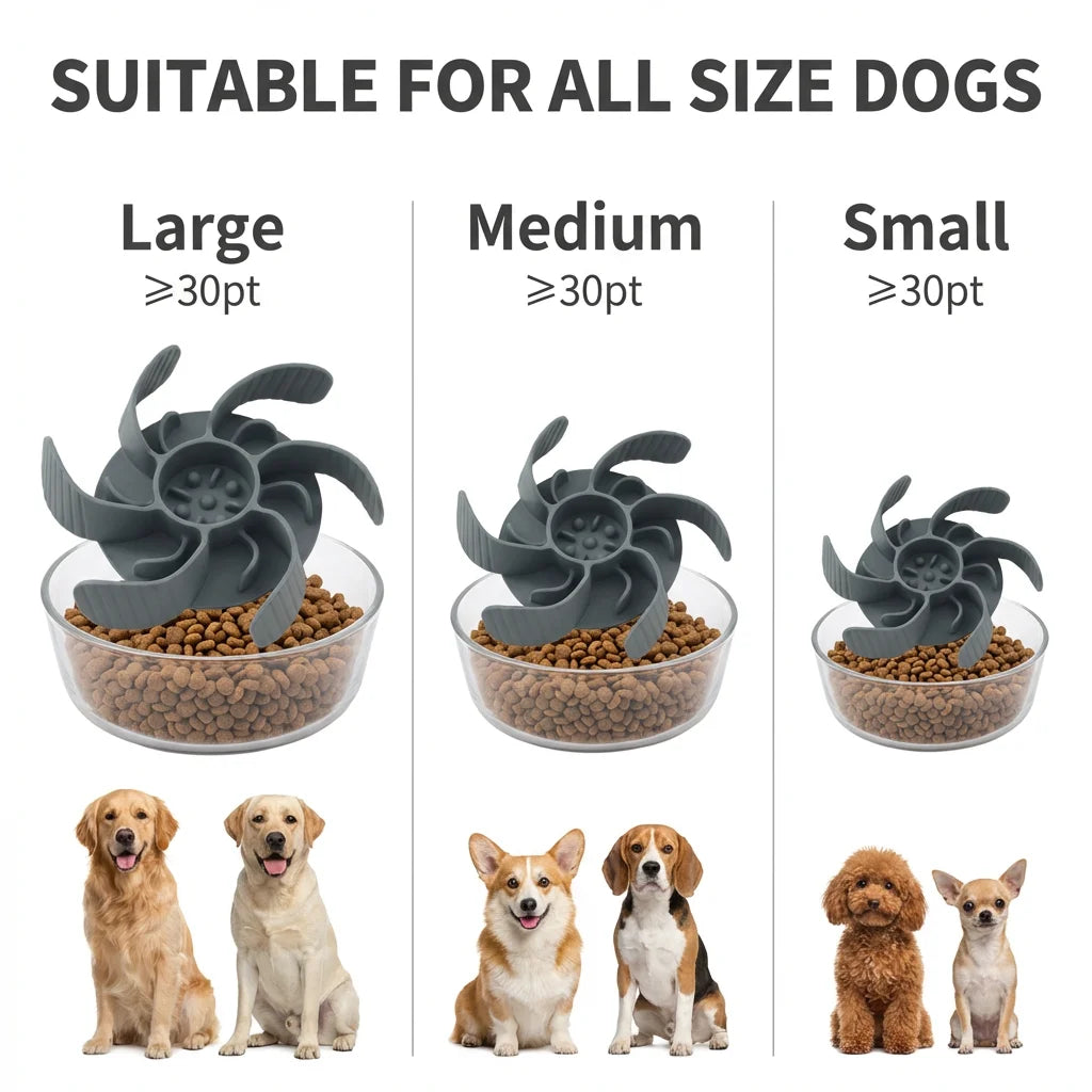 Canova FlexSlow™ Silicone Slow Feeder Bowl Insert (Universal Fit)