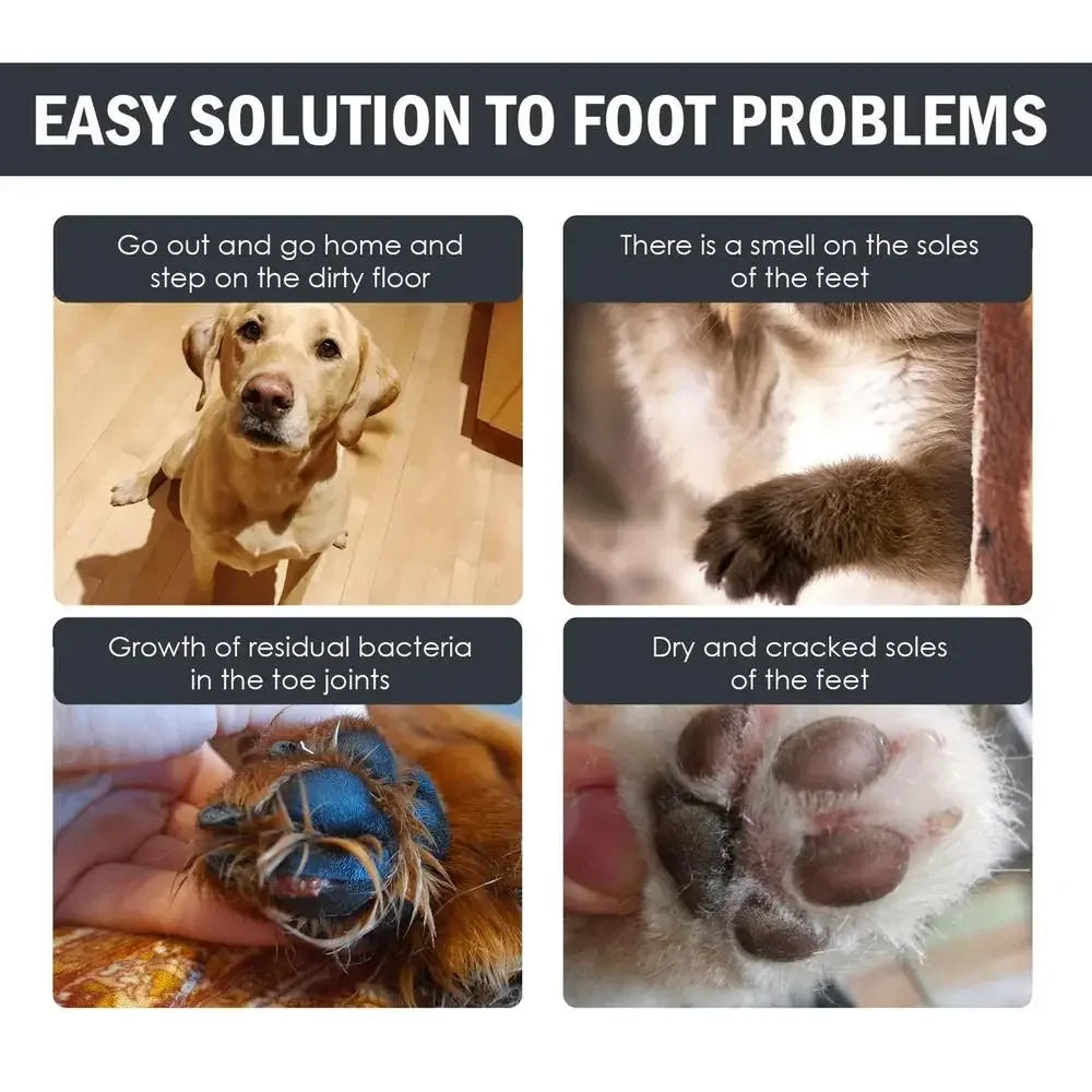 Canova CleanPaw Foam™ Waterless Paw Cleaning Solution with Brush