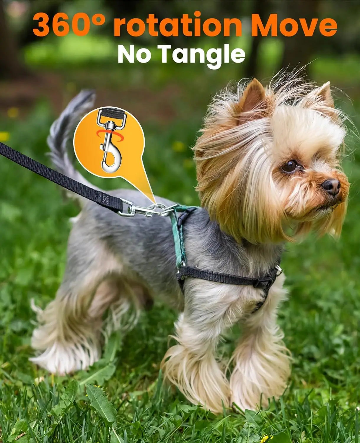 Canova FreeWalk™ Crossbody Dog Leash - Multi-Use Reflective Design