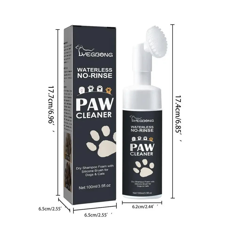 Canova CleanPaw Foam™ Waterless Paw Cleaning Solution with Brush