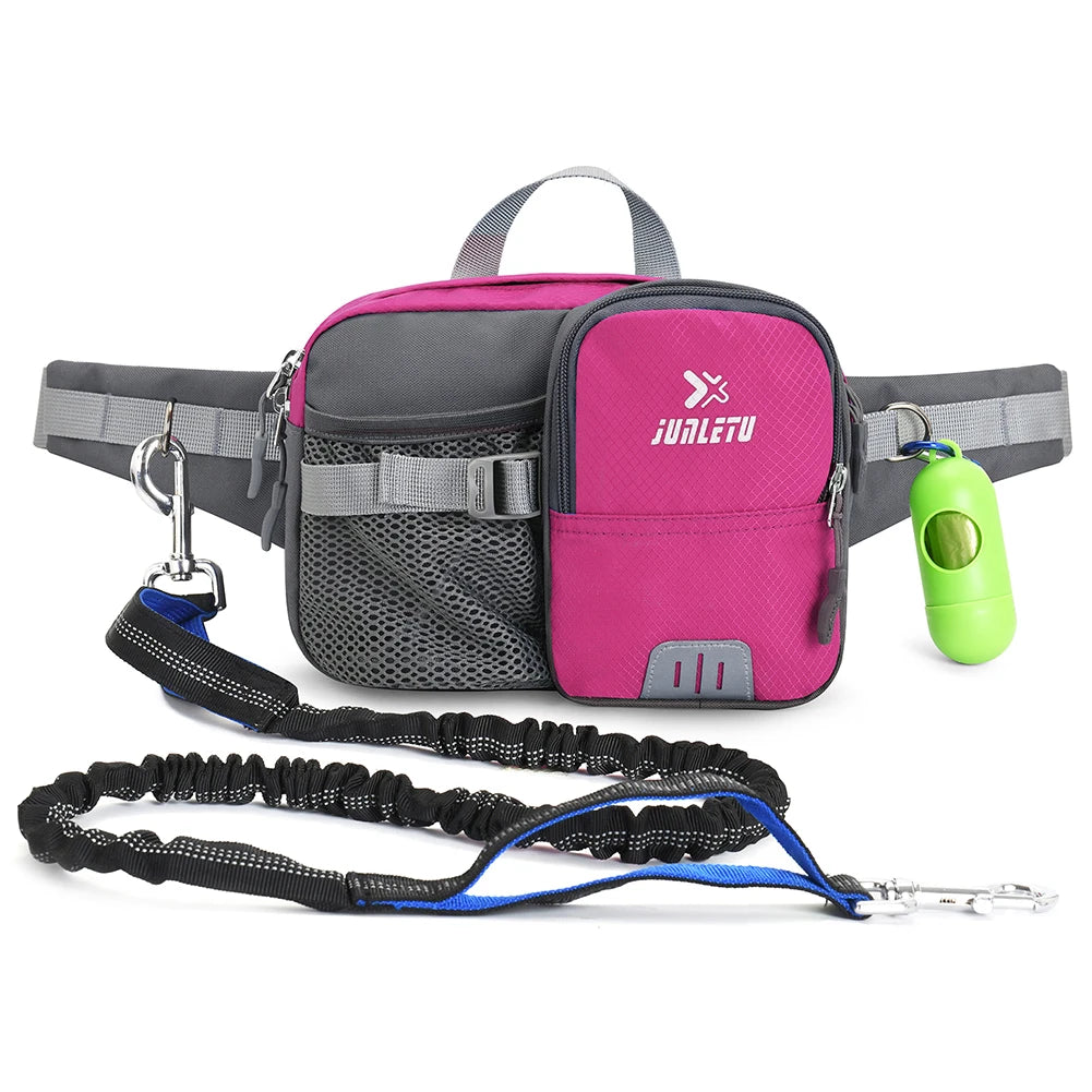 Canova ActiveWalk Pro™ Retractable Hands-Free Dog Leash & Waist Pack
