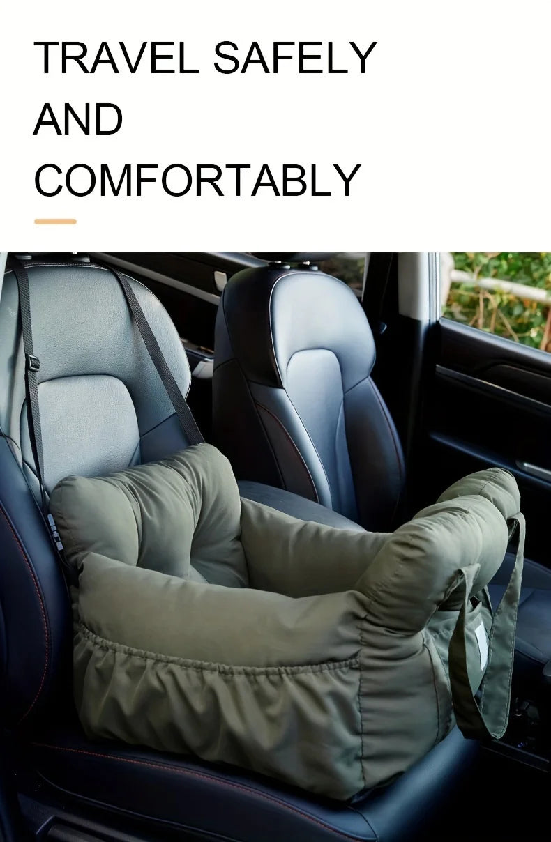 Canova ComfortNest™ Pet Booster Car Seat (All-Season Cushion)