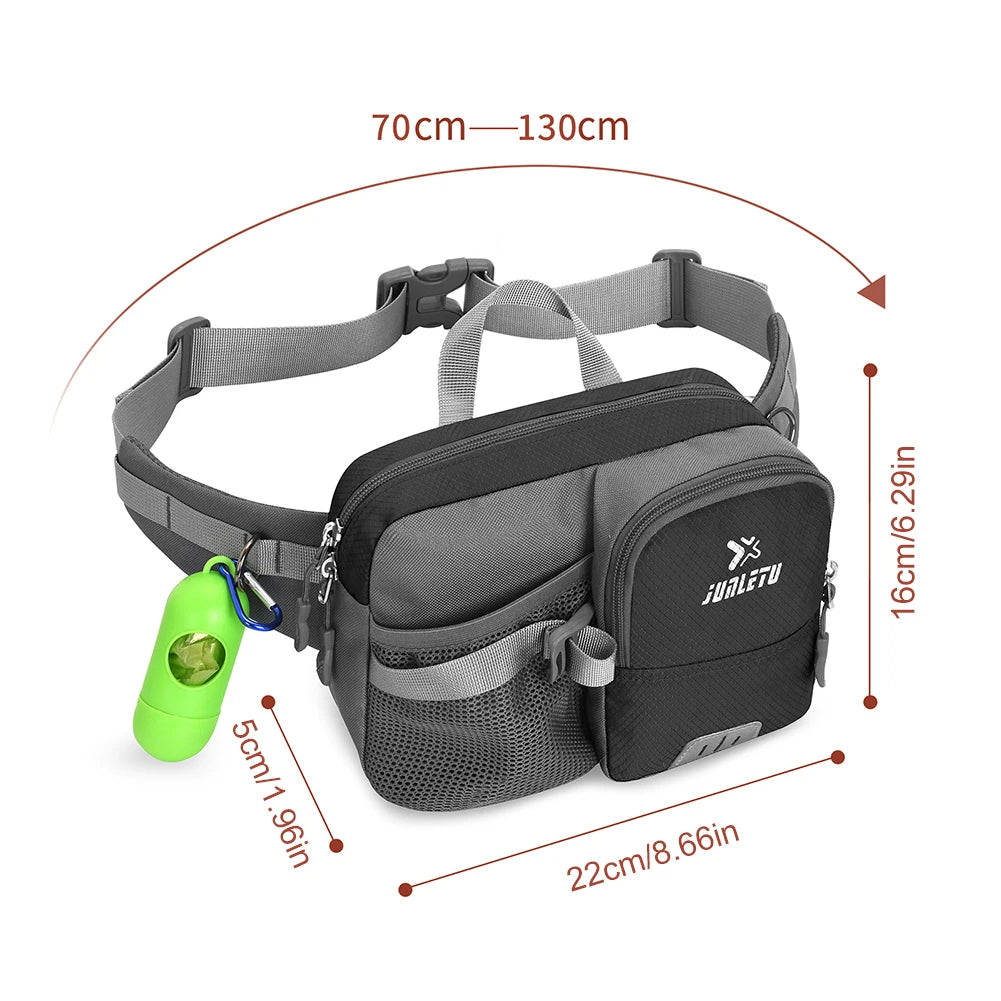 Canova ActiveWalk Pro™ Retractable Hands-Free Dog Leash & Waist Pack
