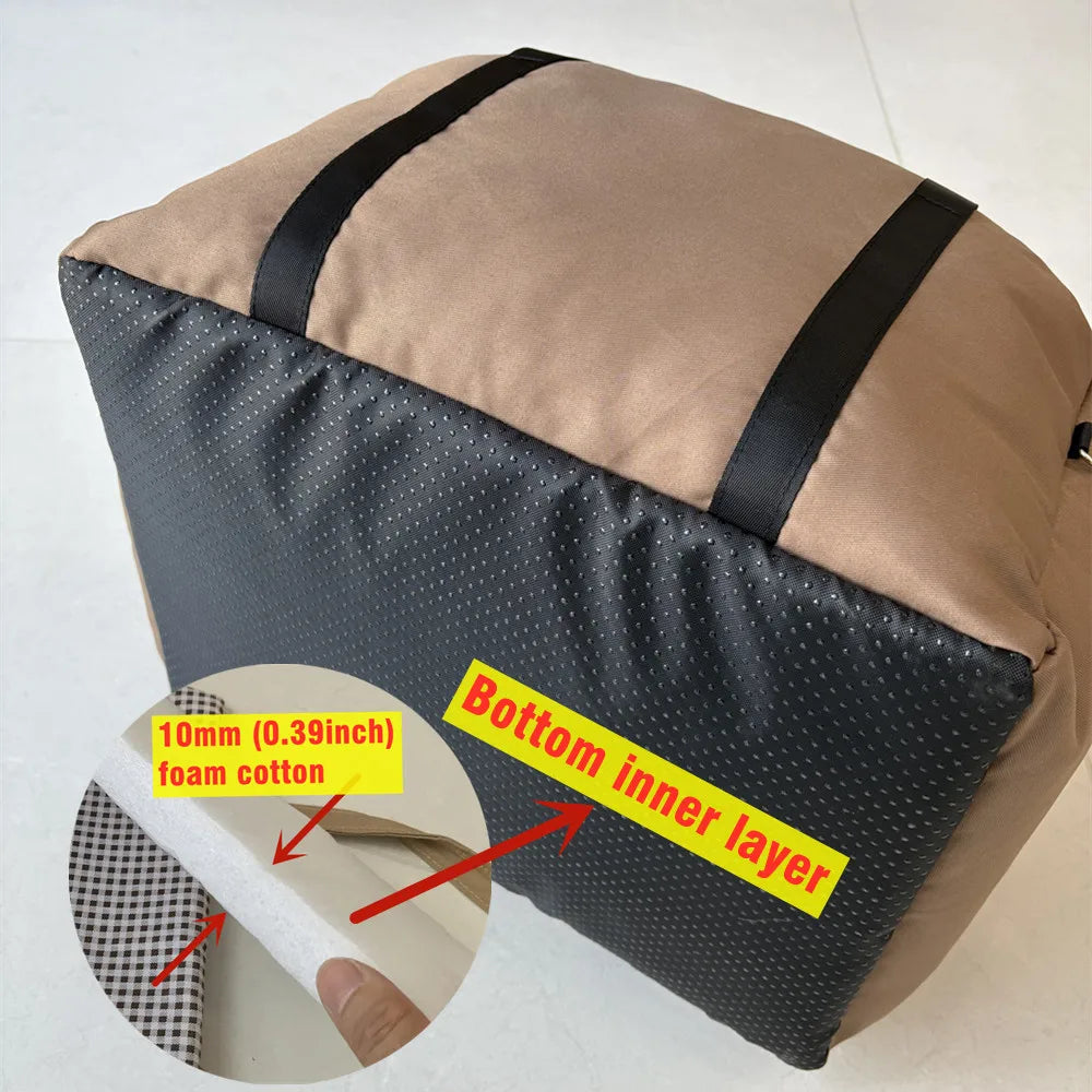 Canova SafeNest™ Dog Car Seat with Safety Belt for Small Dogs