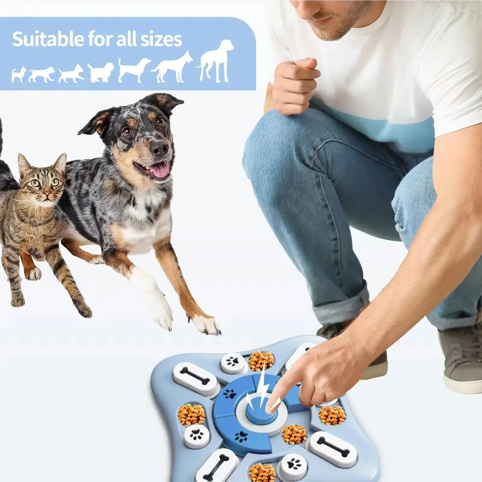 Canova MindQuest™ Interactive Dog IQ Puzzle & Slow Feeder