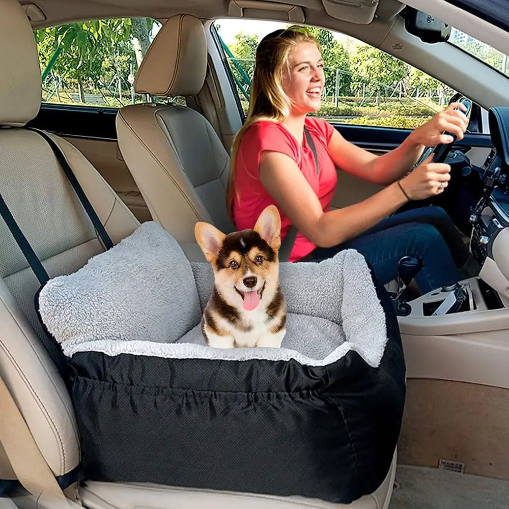 Canova TravelNest™ Portable Pet Car Seat (Detachable & Washable)