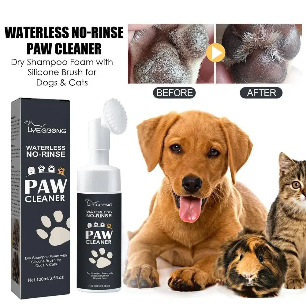 Canova CleanPaw Foam™ Waterless Paw Cleaning Solution with Brush