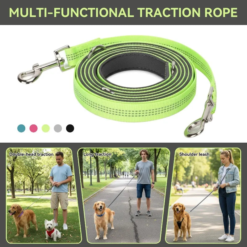 Canova FreeWalk™ Crossbody Dog Leash - Multi-Use Reflective Design