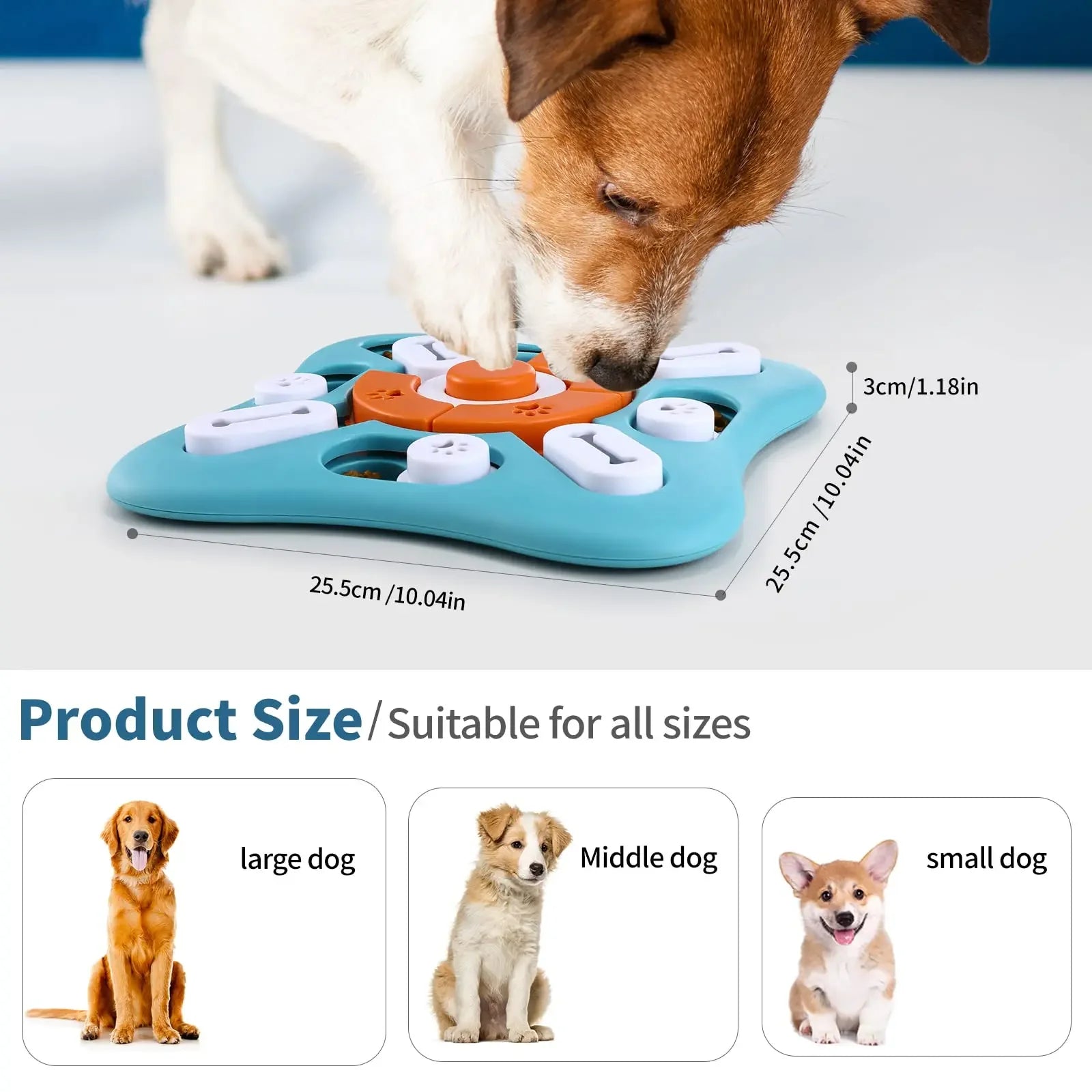 Canova MindQuest™ Interactive Dog IQ Puzzle & Slow Feeder