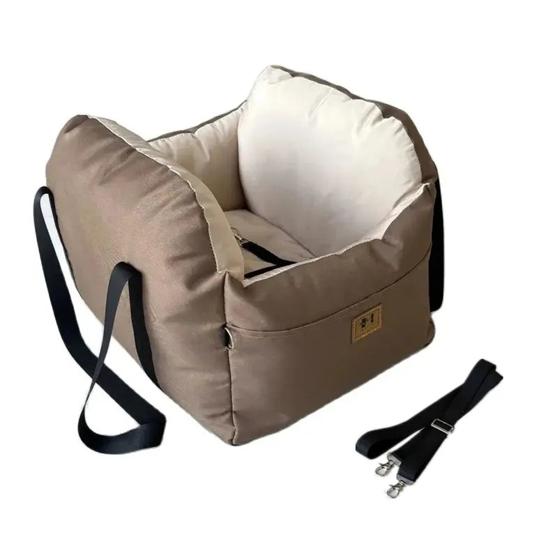 Canova SafeNest™ Dog Car Seat with Safety Belt for Small Dogs