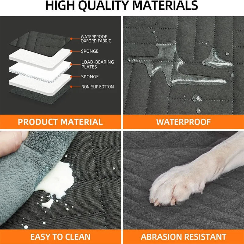 Canova TravelGuard™ Hard Base Dog Car Hammock & Seat Extender