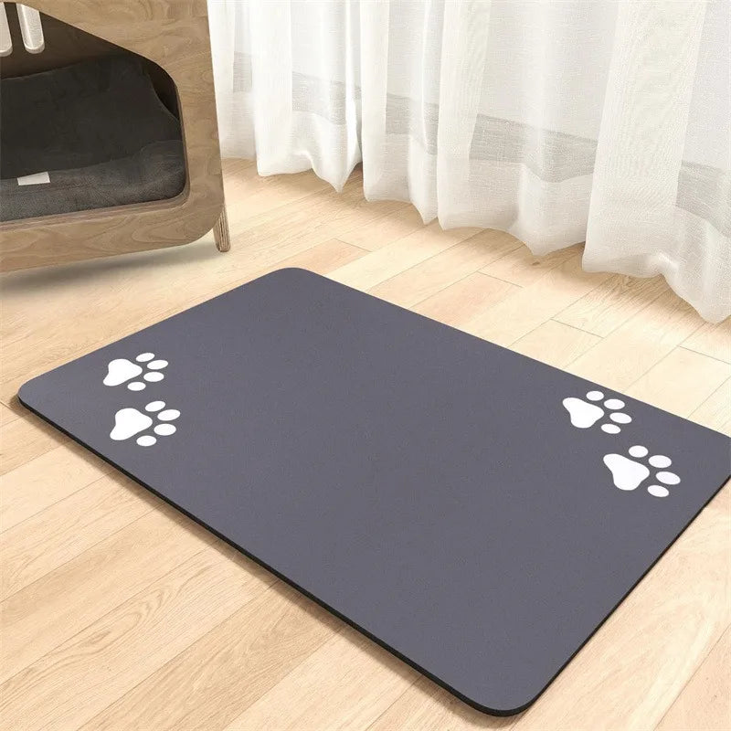 Canova CleanZone™ Absorbent Pet Feeding Mat (Waterproof Base)
