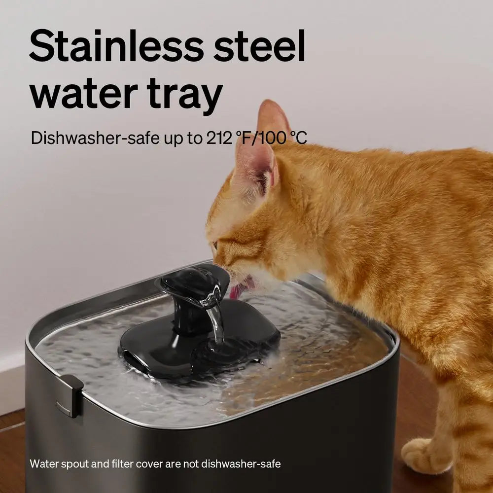 Canova PureFlow™ Stainless Steel Cat Water Fountain (3L)