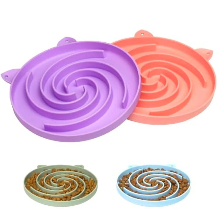 Canova SoftSlow™ Silicone Cat Slow Feeder Bowl