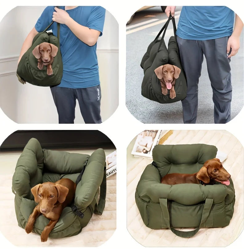 Canova ComfortNest™ Pet Booster Car Seat (All-Season Cushion)
