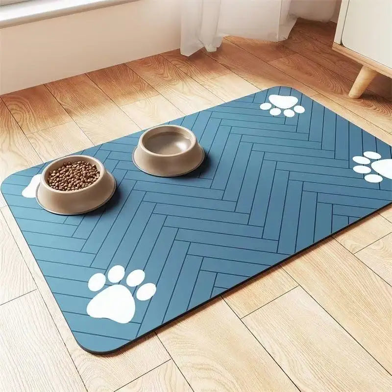 Canova CleanZone™ Absorbent Pet Feeding Mat (Waterproof Base)