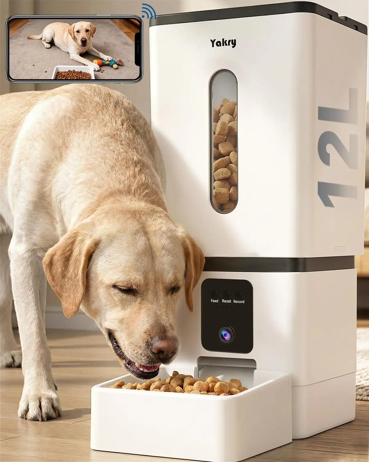 Canova SmartFeed Elite™ Automatic Pet Feeder with Camera (12L)