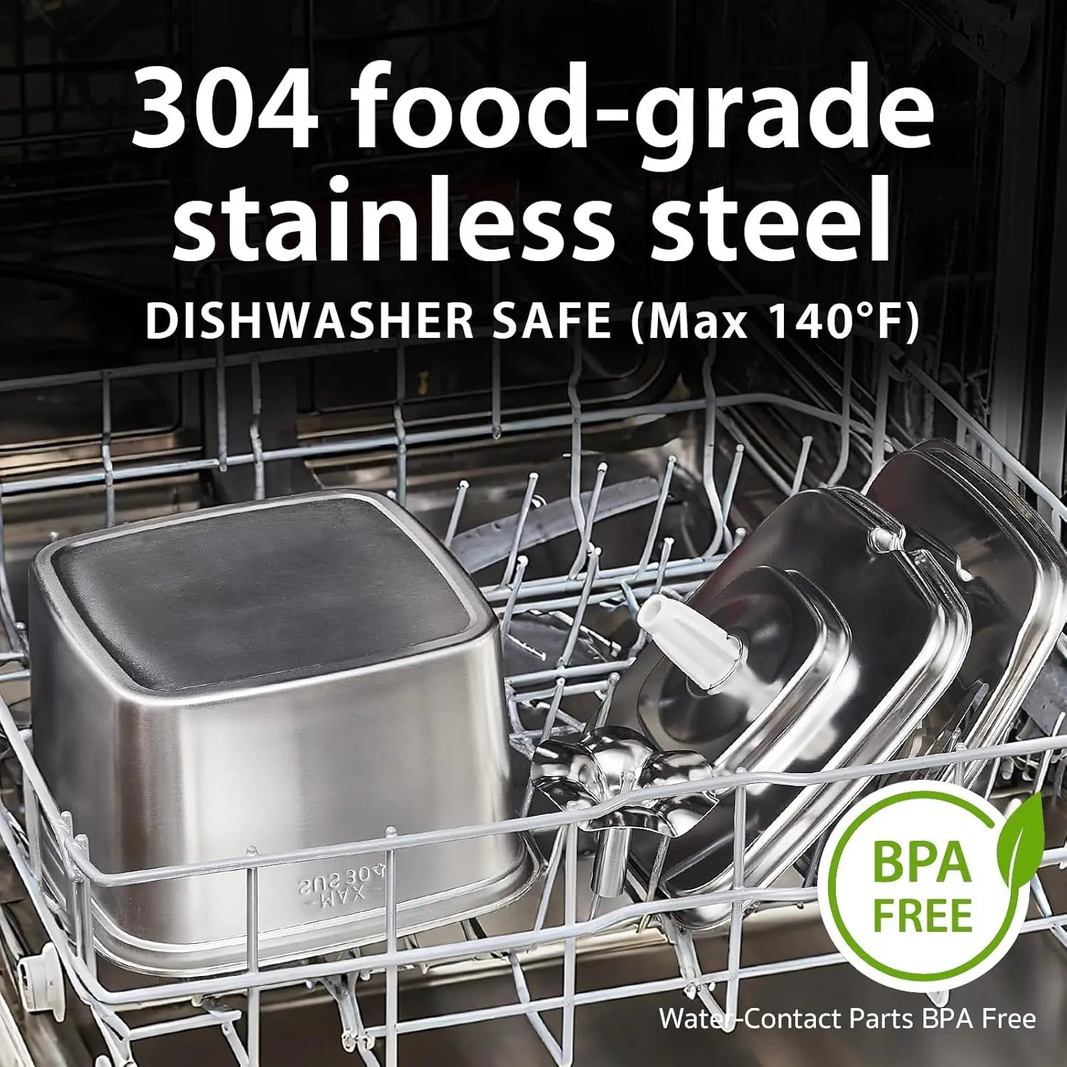 Canova PureFlow Pro™ Stainless Steel Pet Fountain (3.2L)