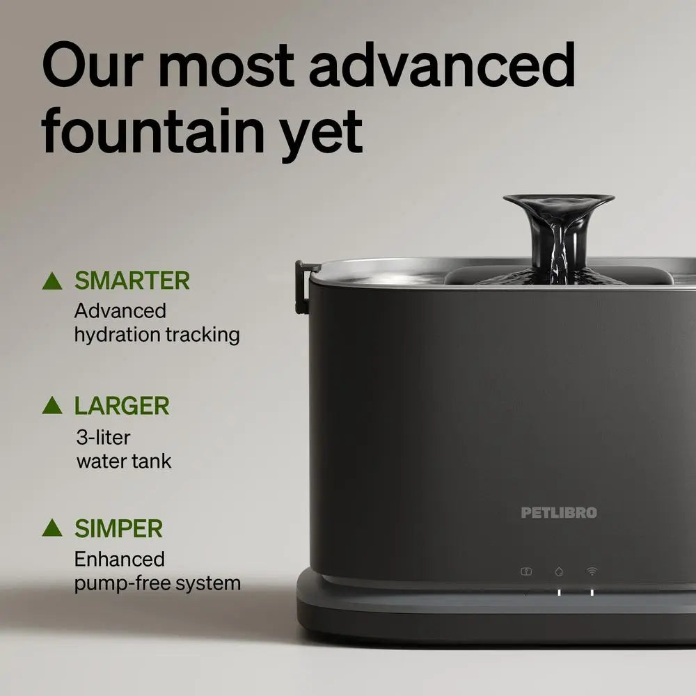 Canova PureFlow™ Stainless Steel Cat Water Fountain (3L)