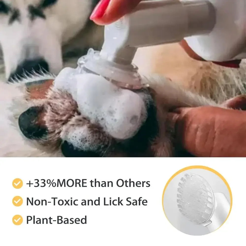 Canova CleanPaw Foam™ Waterless Paw Cleaning Solution with Brush