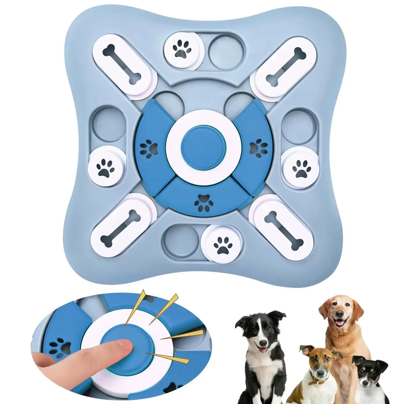 Canova MindQuest™ Interactive Dog IQ Puzzle & Slow Feeder