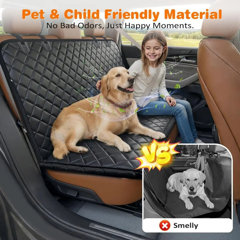 Canova ShieldCover™ 4-in-1 Waterproof Dog Car Seat Cover